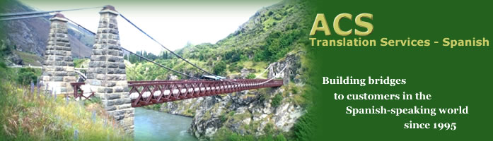 ACS Translation Services, your language professionals since 1995.